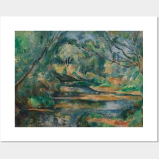 The Brook by Paul Cezanne Posters and Art